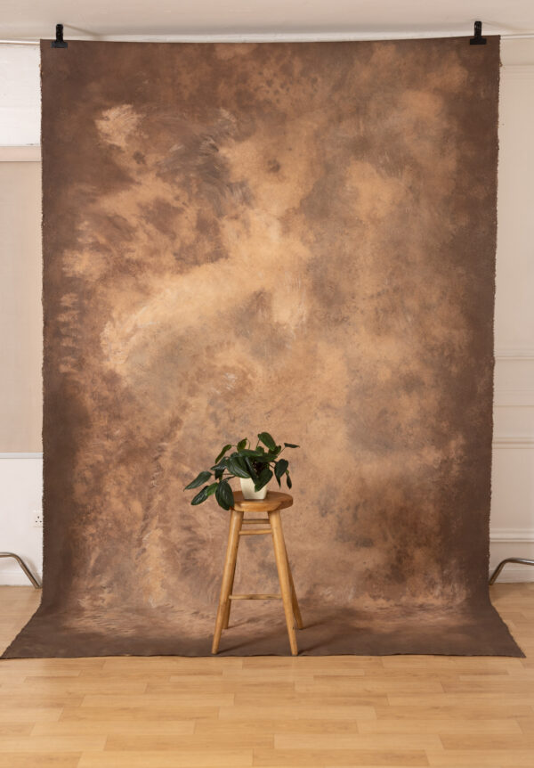 Rusted Terra Painted Canvas Backdrop(RN#472)