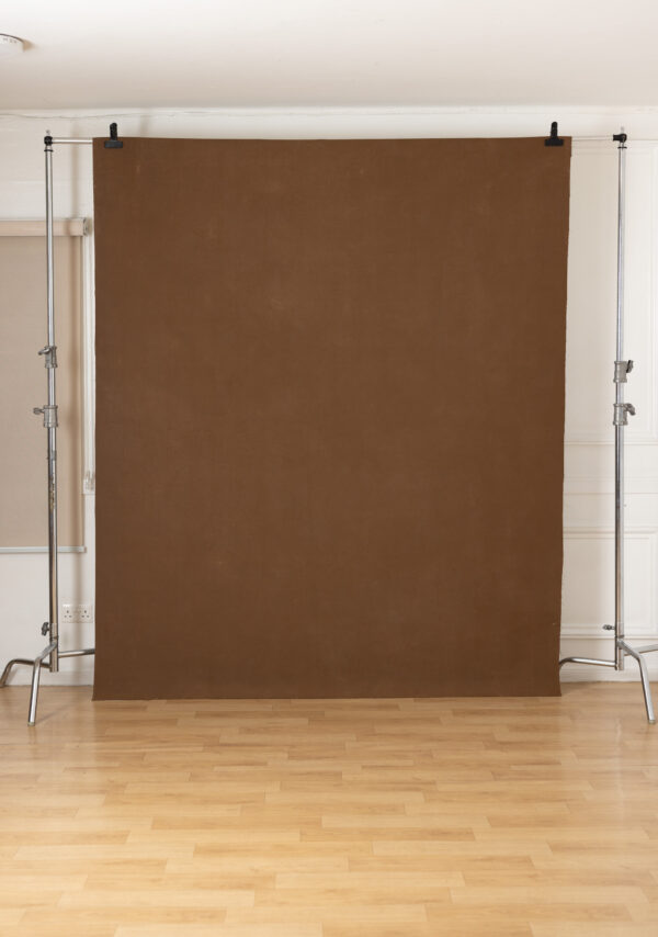 Earthy Walnut Painted Canvas Backdrop (RN#482)