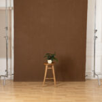 Earthy Walnut Painted Canvas Backdrop (RN#482)