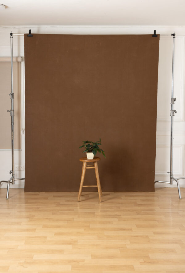 Earthy Walnut Painted Canvas Backdrop (RN#482)