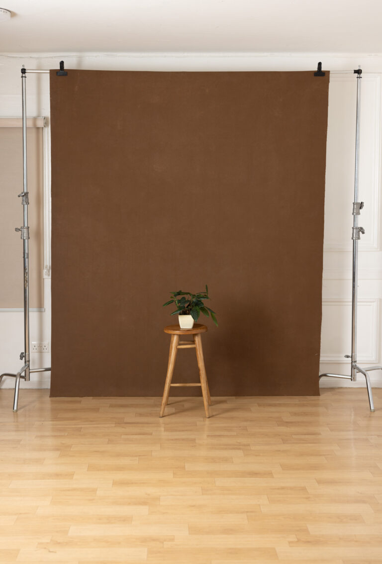 Earthy Walnut Painted Canvas Backdrop (RN#482)