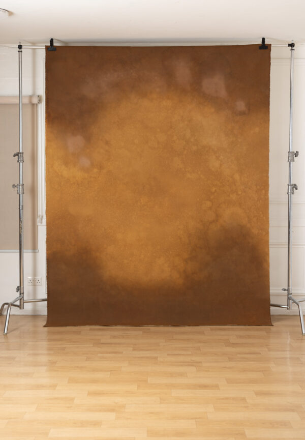 Golden Dusk Painted Canvas Backdrop (RN#481)