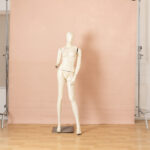 Mandys Pink Painted Canvas Backdrop (RN#483)