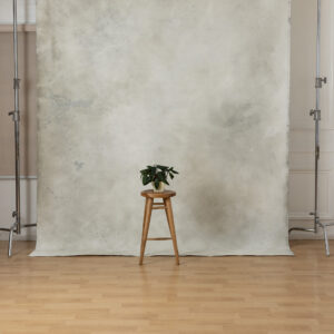 Pale Silver Painted Canvas Backdrop (SL#485)