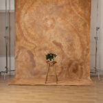 Terra Swirls Painted Canvas Backdrop (SL#486)