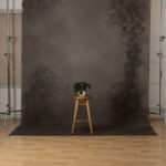 Vintage Bloom Painted Canvas Backdrop (SL#487)