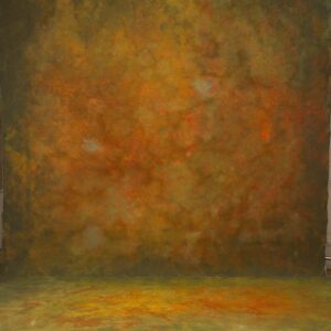 Eden Fire Painted Canvas Backdrop (SL#489)