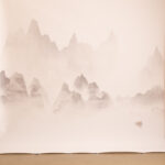 Antique White Printed Paper Backdrop (RN#543)