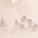 Antique White Printed Paper Backdrop (RN#543)