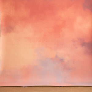 Apriccot Haze Printed Paper Backdrop (RN#537)