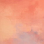 Apriccot Haze Printed Paper Backdrop (RN#537)