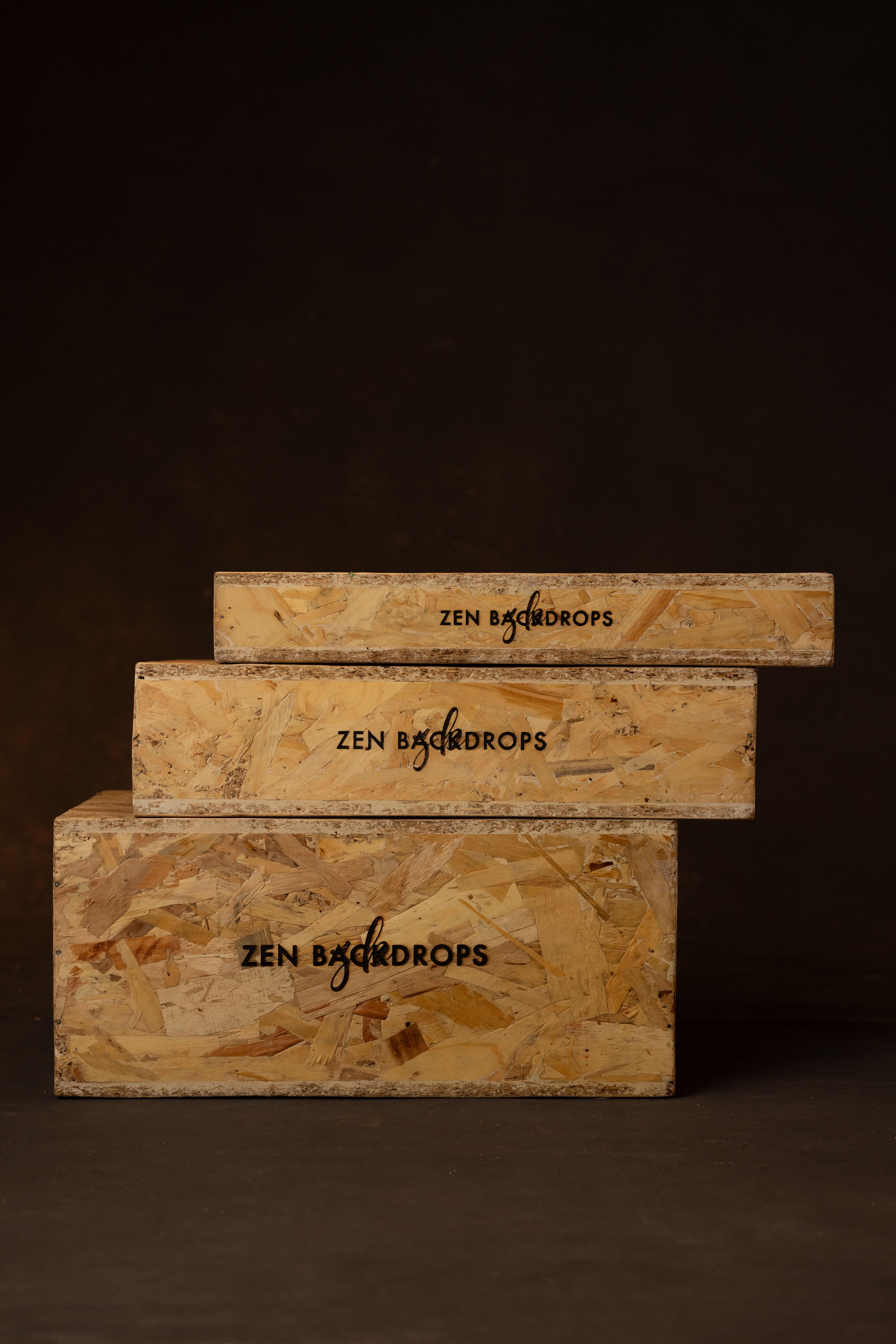 SET OF OSB APPLE BOXES 1 SET OF OSB APPLE BOXES